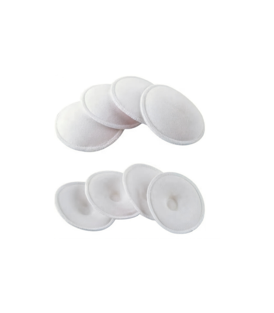 Leche Mum reusable cotton breast pads/nursing pads, soft and breathable breast pads with leak protection and eco-friendly design